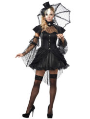 Womens Victorian Goth Doll Costume