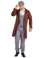Mens Peaky Blinders Gangster Costume